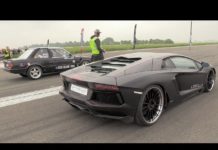 725HP BMW 325i E30 Turbo vs Lamborghini Aventador LP700-4