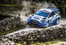Rang fünf nach starkem Start für Ford Fiesta WRC-Team Teemu Suninen/Jarmo Lehtinen auf Sardinien